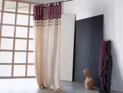 Tenda in Lino CASTRO con Mantovana design italiano