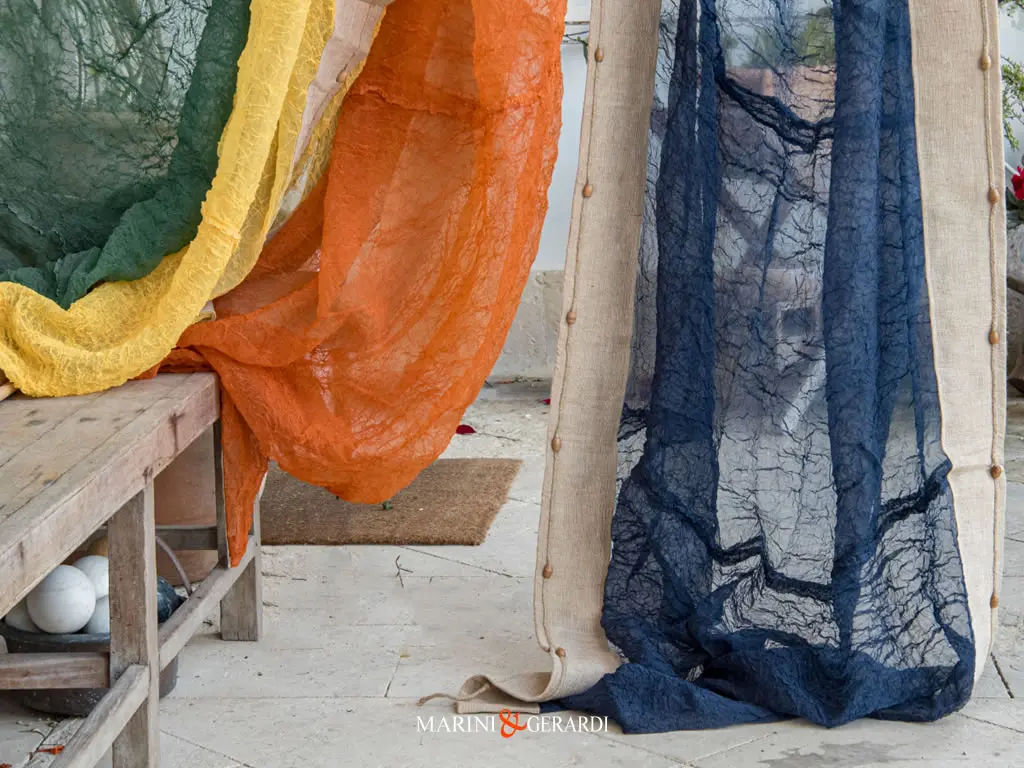 Regina Tenda Organza Super Stropicciata Made In Salento Regina Tenda Organza Super Stropicciata Made In Salento