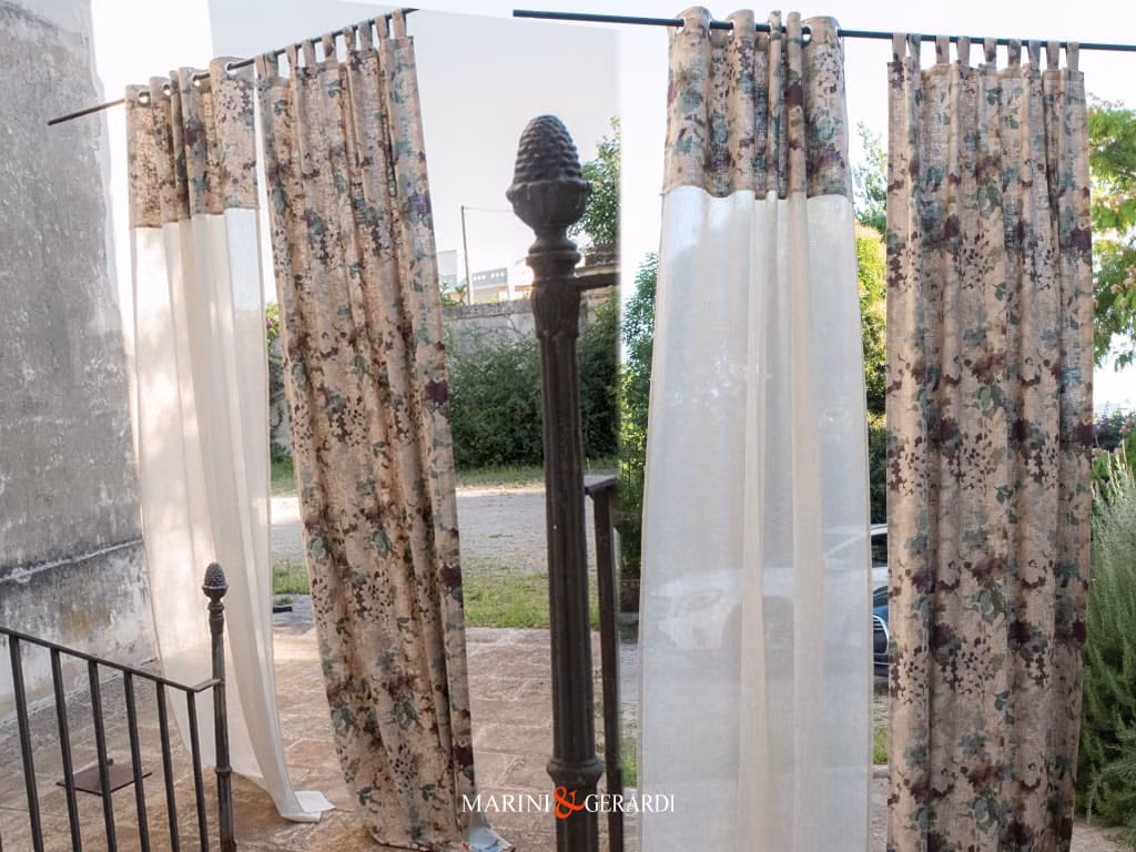 Tende Casa Puro Lino IslaMargarita Tende Interni Con Anelli Tende Interne Moderne Soggiorno in Lino Con Anelli #2