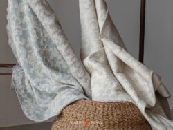 Tessuto Ideale per tappezzeriain misto Lino