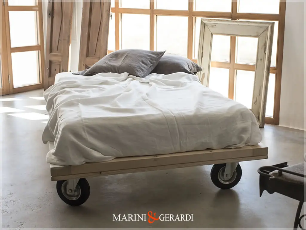 Arredo Letto Singolo Con Ruote Da Carpenteria Marini Gerardi 06 Arredo Letto Singolo Con Ruote Da Carpenteria Marini Gerardi 06