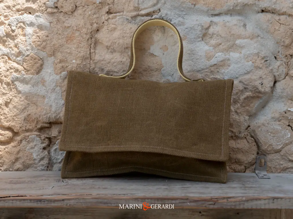 Borse Pochette Elegante Colore Verde Sofia