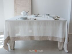 PROMESSA DI MATRIMONIO - Tovaglia in Lino da Matrimonio