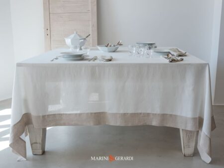 PROMESSA DI MATRIMONIO - Tovaglia in Lino da Matrimonio