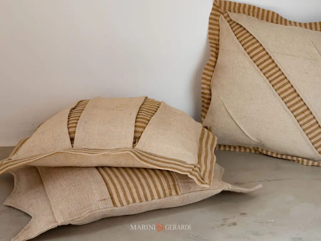 Cuscini Arredo Design In Tessuto Cotone Yuta CC0104 Cuscini Arredo Design In Tessuto Cotone Yuta CC0104