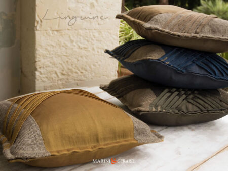 Cuscini Decorativi Spaghetti 50x50 In Organza Juta