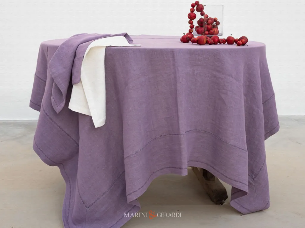 Home Tovaglie Eleganti Moderne In Lino Glicine Home Tovaglie Eleganti Moderne In Lino Glicine