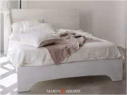 Letto Base Legno Massello Decapato Shabby Chic Marini Gerardi 02