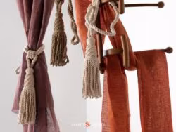 Nappe Per Tende Fiocco Testa In Cotone Embrasse Bag06