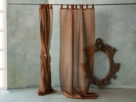 Tende In Seta Per Interni Ruggine Selene