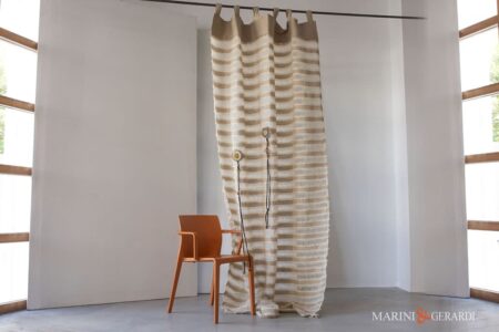 Tende Salotto Shabby Chic Arredo Interni Tessile Casa