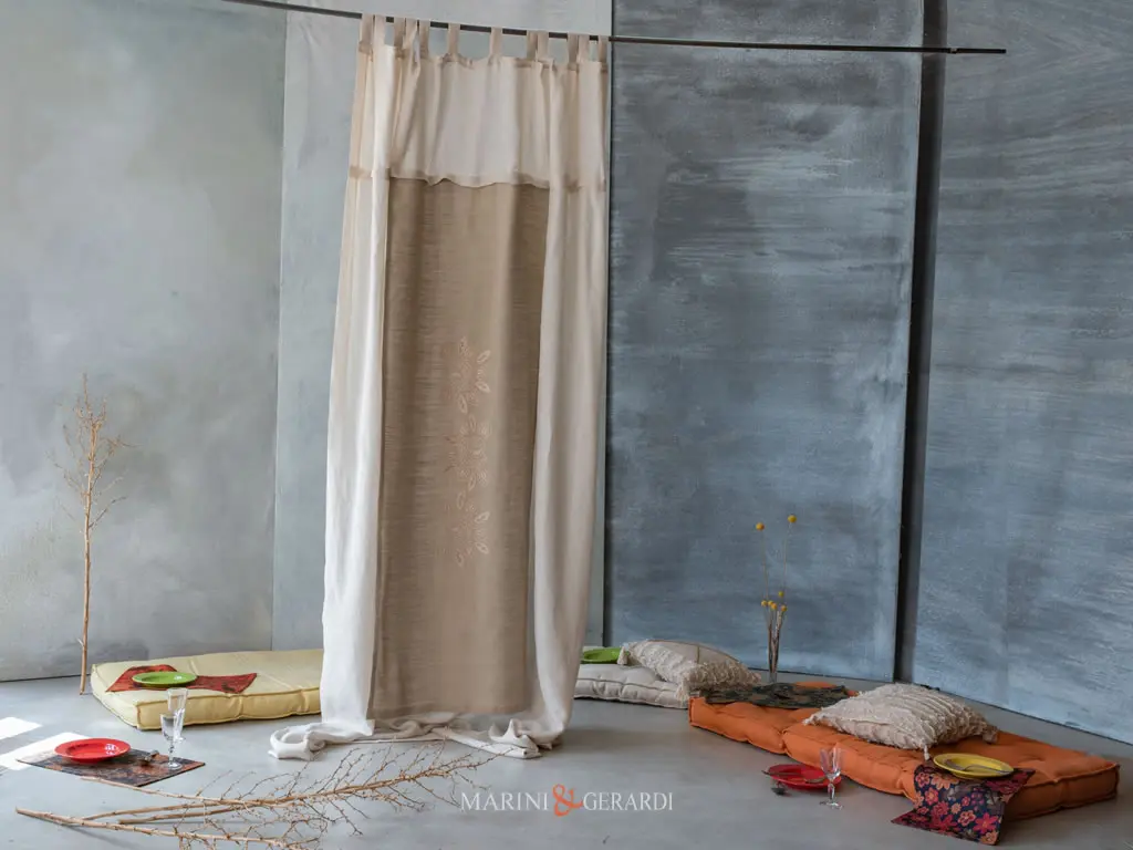 tende soggiorno moderne in lino ricamate a doppio pannello tende soggiorno moderne in lino ricamate a doppio pannello