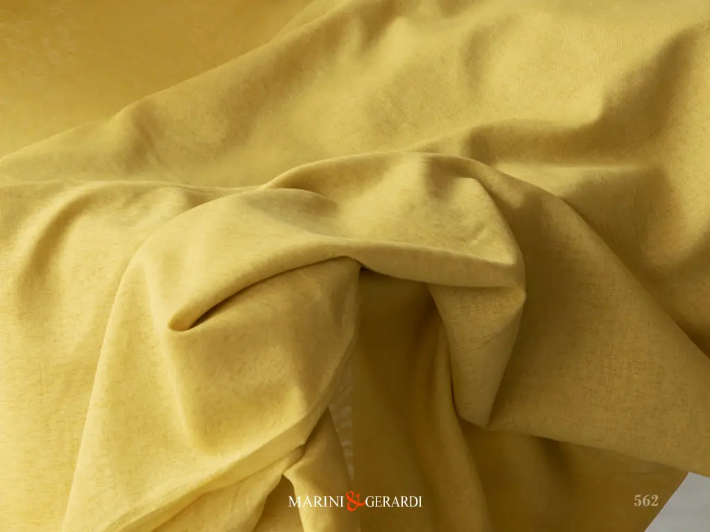 Tessuto In Organza Per Tende Gialle Canarino 562