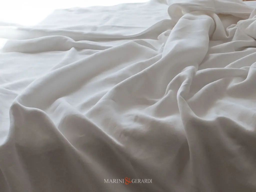 Tessuto Lenzuola In Lino Bianco Naturale Ostuni Tessuto Lenzuola In Lino Bianco Naturale Ostuni