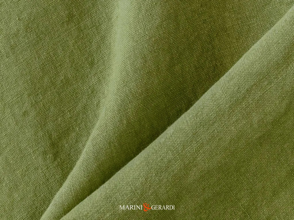 Tessuto Lino Prelavato Verde Acido 015 Per Divani Tessuto Lino Prelavato Verde Acido 015 Per Divani
