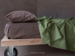 tesuuto cotone percalle noce verde giada per lenzuola letto