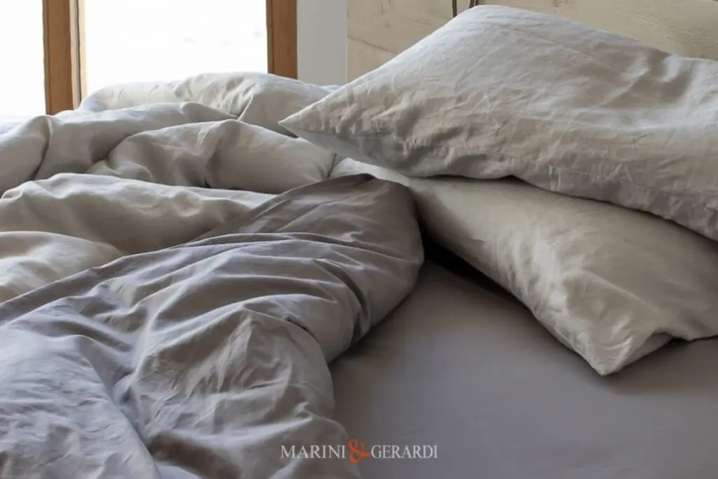 Set Lenzuola Letto Lino Prelavato Bianco Perla Lord Byron Set Lenzuola Letto Lino Prelavato Bianco Perla Lord Byron