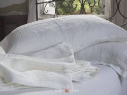 Federe Cuscini Letto con Volant - Biancheria Da Letto Stropicciata Lenzuola