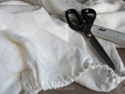 Lenzuola Sotto Con Elastici Per Letto In Lino Panna Acaya
