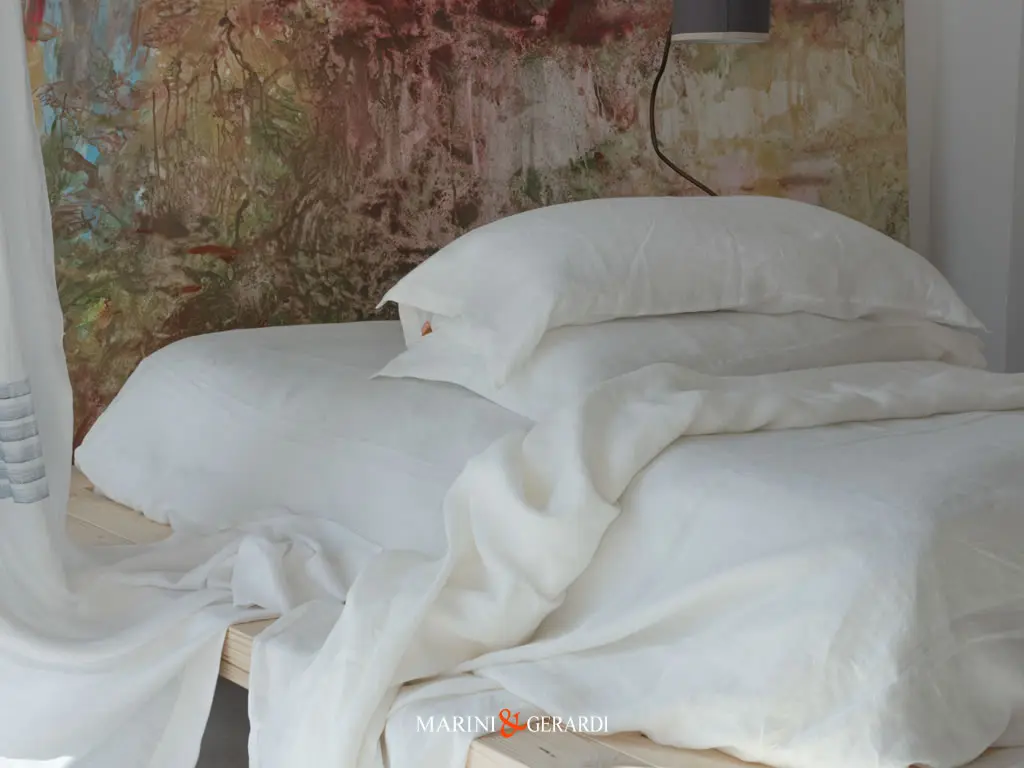 Set Copleto Letto Lenzuola Singolo In Lino Vendita Online- Marini e Gerardi Set Copleto Letto Lenzuola Singolo In Lino Vendita Online