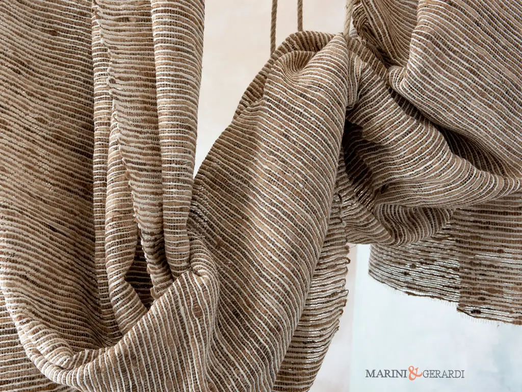 Shantung In Seta Grezza Annodata Gallipoli Per Tende Eleganti AC135 Shantung In Seta Grezza Annodata Gallipoli Per Tende Eleganti AC135