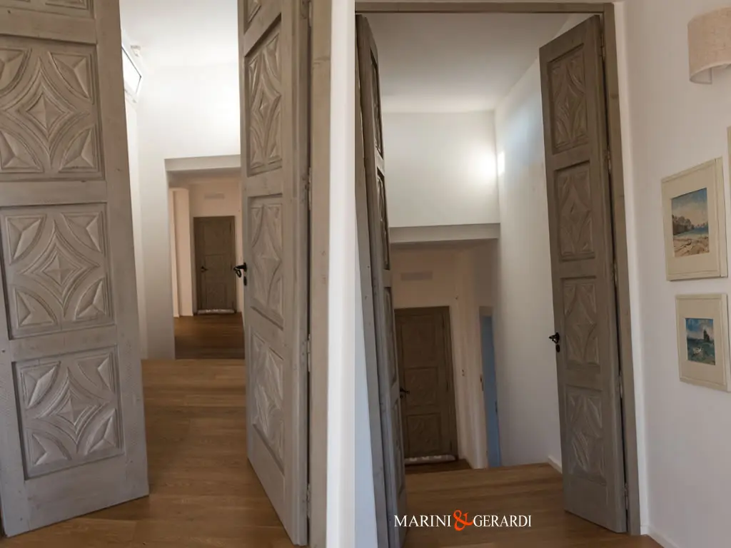 Porte Decapate Legno Massello Larice Spazzolato In Stile Porte Decapate Legno Massello Larice Spazzolato In Stile