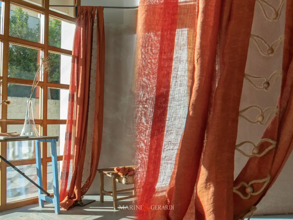 Idrusa Tende Interno Esclusive Tessuti Italiani in Lino IDRUSA Tende Interno Esclusive - Tende da Interni online vendita diretta