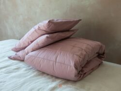 Copripiumino Matrimoniale Design Zefiro In Cotone Pettinato Con Guanciali