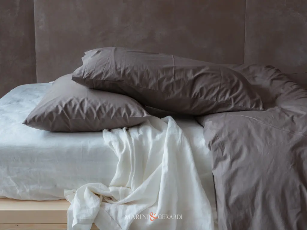 Federe Cuscini Letto 50x80 Cotone Noce 220 Fili Federe Cuscini Letto 50x80 Cotone Noce 220 Fili