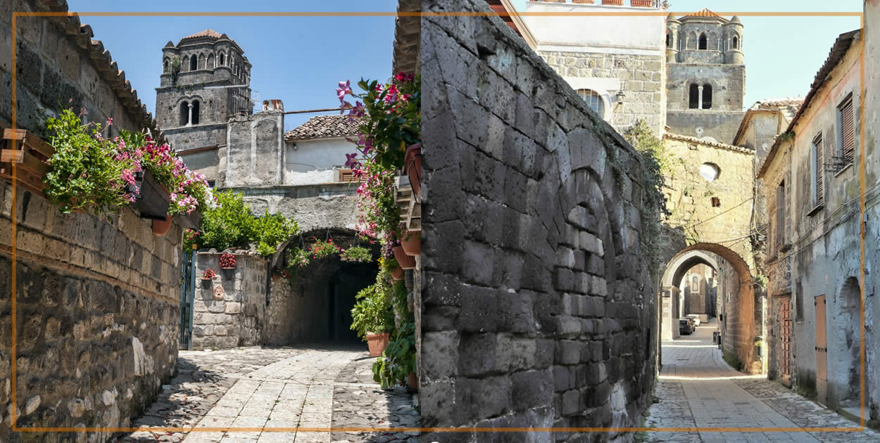 Caserta vecchia passeggiare tra le vie del centro citta - Negozi Tende e Tendaggi in Provincia di Caserta