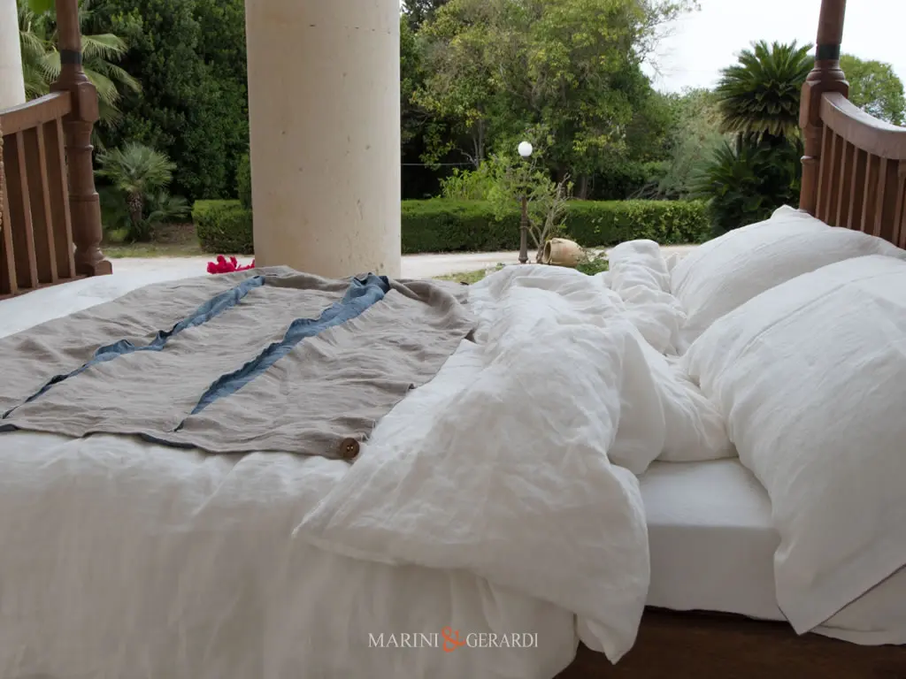 copripiumino bianco stropicciato lino grezzo naturale 2 tagli blu copripiumino bianco stropicciato lino grezzo naturale 2 tagli blu