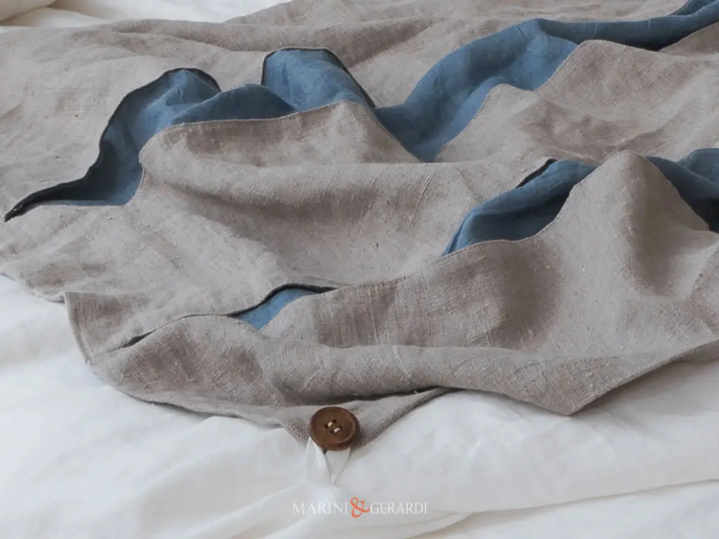 tessuto copripiumino matrimoniale lino grezzo naturale 3 tagli blu tessuto copripiumino matrimoniale lino grezzo naturale 3 tagli blu