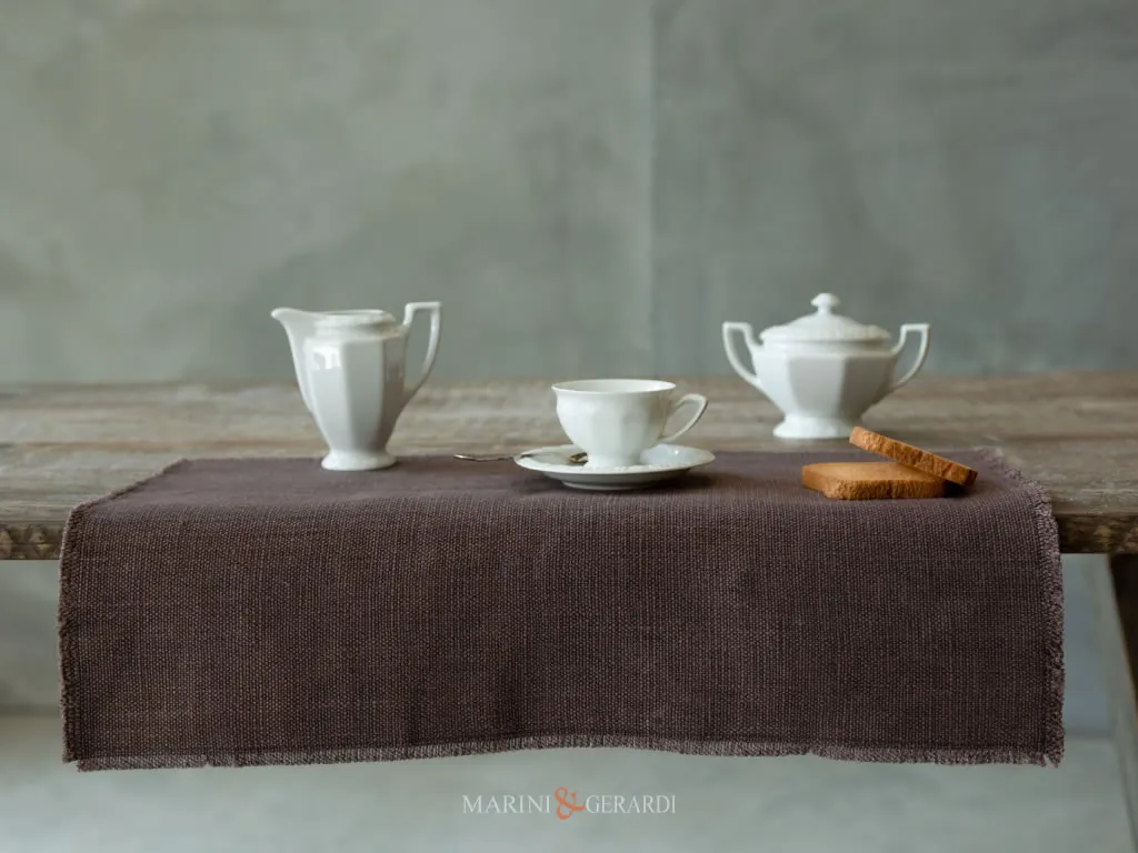 tovagliete americane prima colazione yuta marrone con ceramica bianca tovagliete americane prima colazione yuta marrone con ceramica bianca