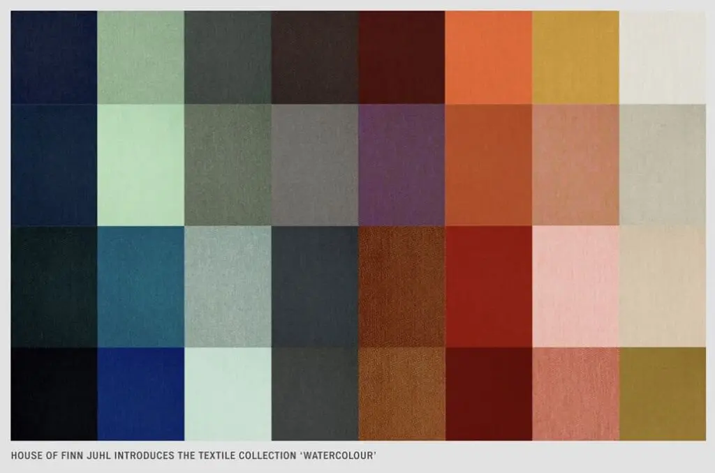 house of finn juhl introduces the textile collection watercolour house of finn juhl introduces the textile collection watercolour