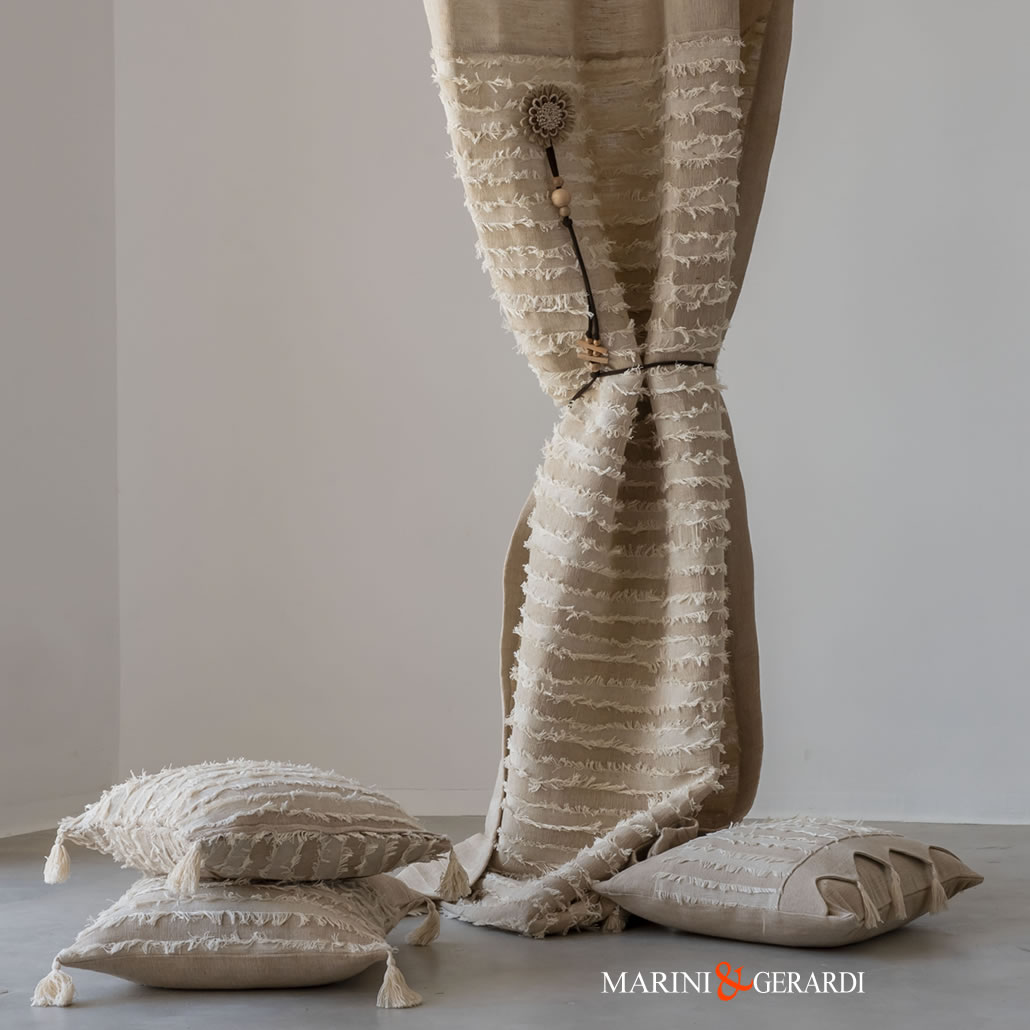 tende da cucina moderne cotone yuta shabby vecchio sud