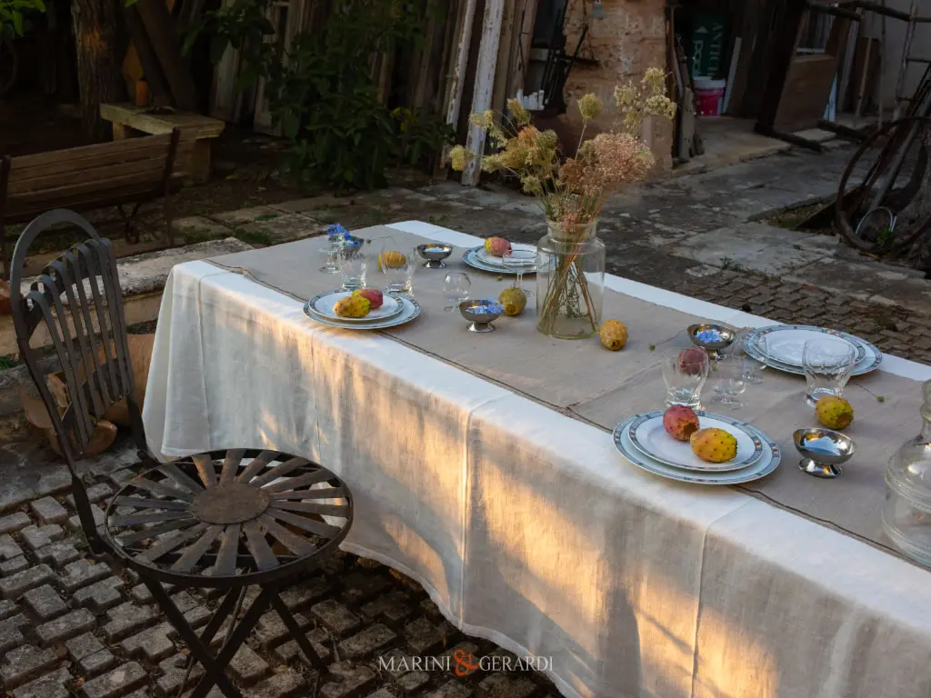 Tovaglie shop online la tavola in lino del buon umore