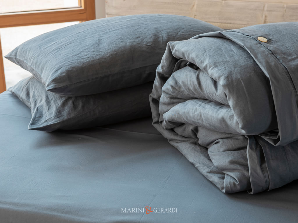 biancheria italiana di lusso in lino petrolio lady byron biancheria italiana di lusso in lino petrolio lady byron