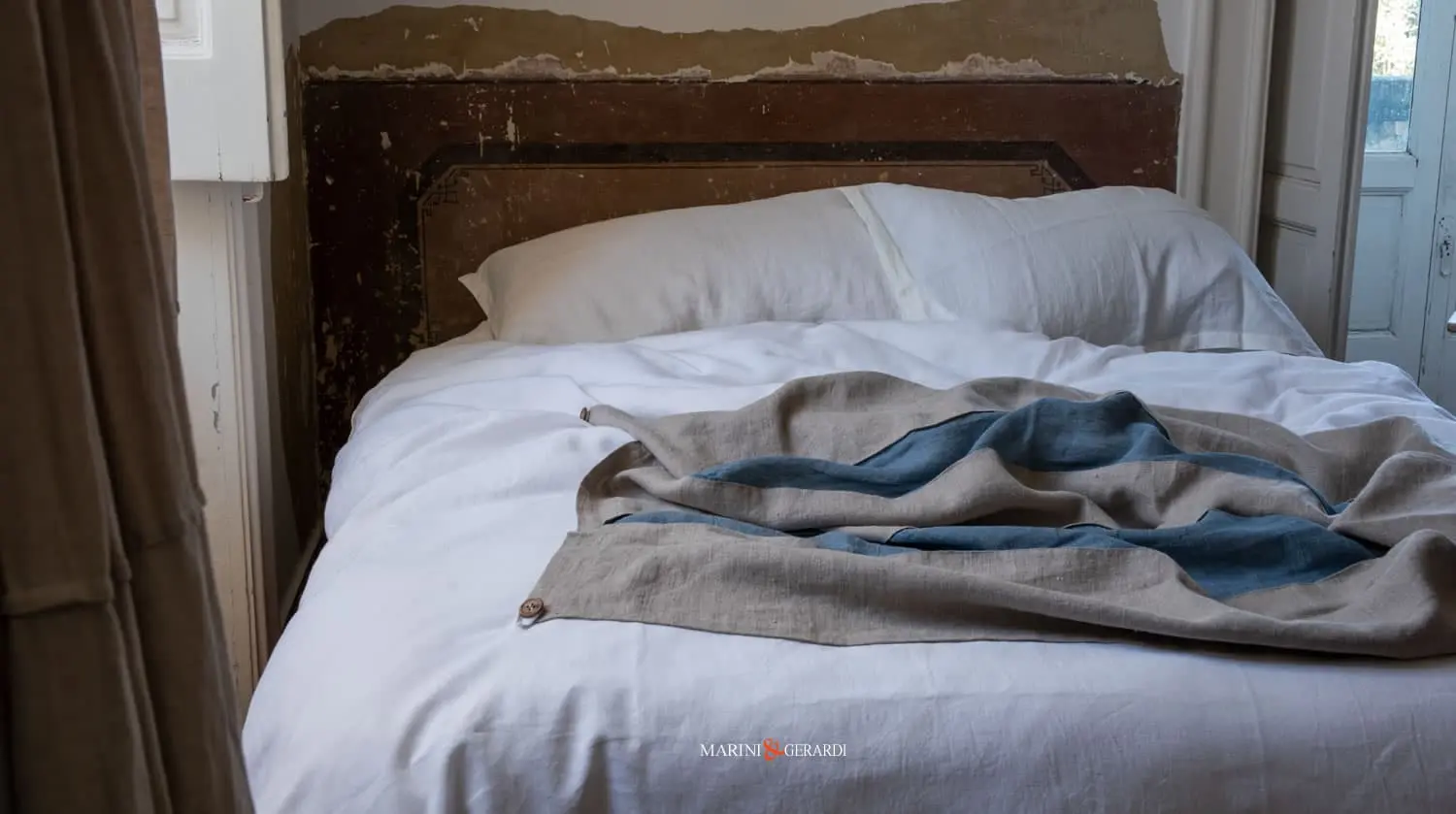 sacco copripiumino biancheria letto in lino design 2022