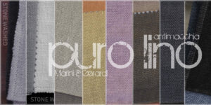 tessuti per divani lino stone washed antimacchia