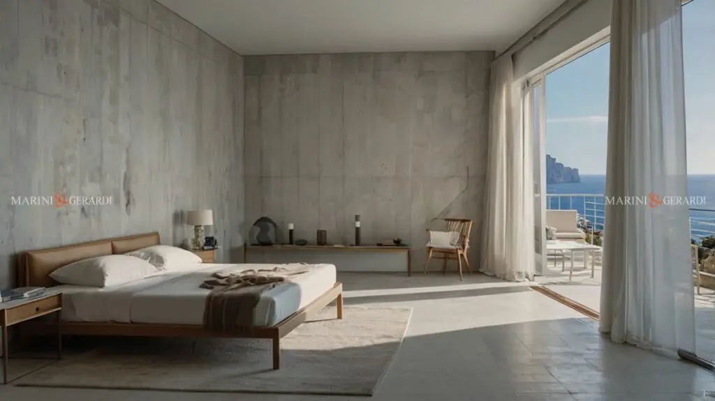 Tende casa al mare arredare in lino stanza da letto Tende casa al mare arredare in lino stanza da letto