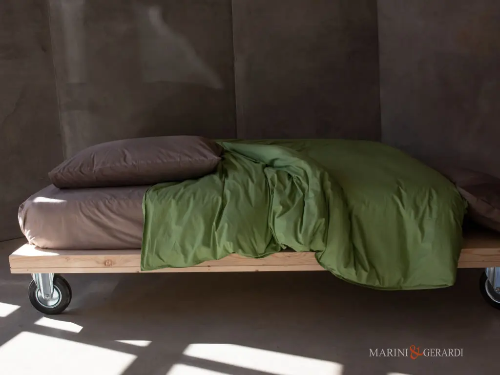 copripiumino una piazza e mezza cotone percalle verde giada copripiumino una piazza e mezza cotone percalle verde giada