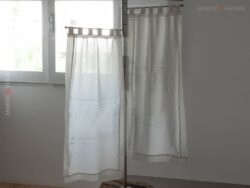 tende a vetro moderne in lino