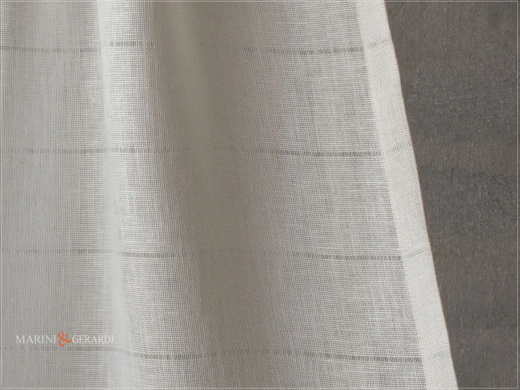 tende a vetro per camera da letto lino canapone con sfilature - Marini & Gerardi tende a vetro per camera da letto lino canapone con sfilature - Marini & Gerardi