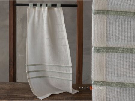 CALIPSO (mini) - Tendine a Vetro Moderne in Lino Canapone