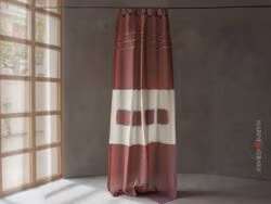 tende design moderno lino stropicciato antenore - Marini & Gerardi