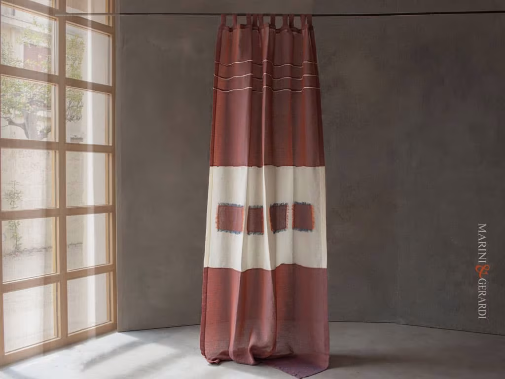 tende design moderno lino stropicciato antenore - Marini & Gerardi tende design moderno lino stropicciato antenore - Marini & Gerardi