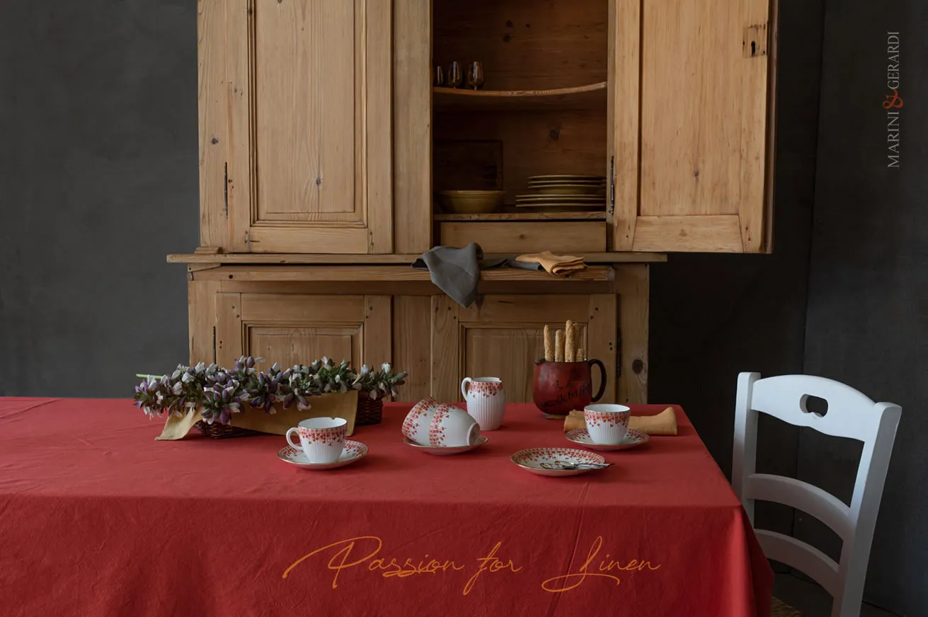 tendenze arredo estate Inverno a tavola tovaglie in puro lino tendenze arredo estate Inverno a tavola tovaglie in puro lino