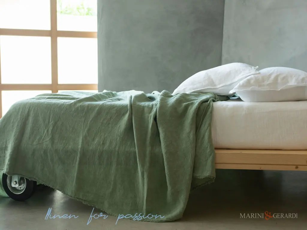 completo lenzuola letto in lino stropicciato bianco avogado completo lenzuola letto in lino stropicciato bianco avogado