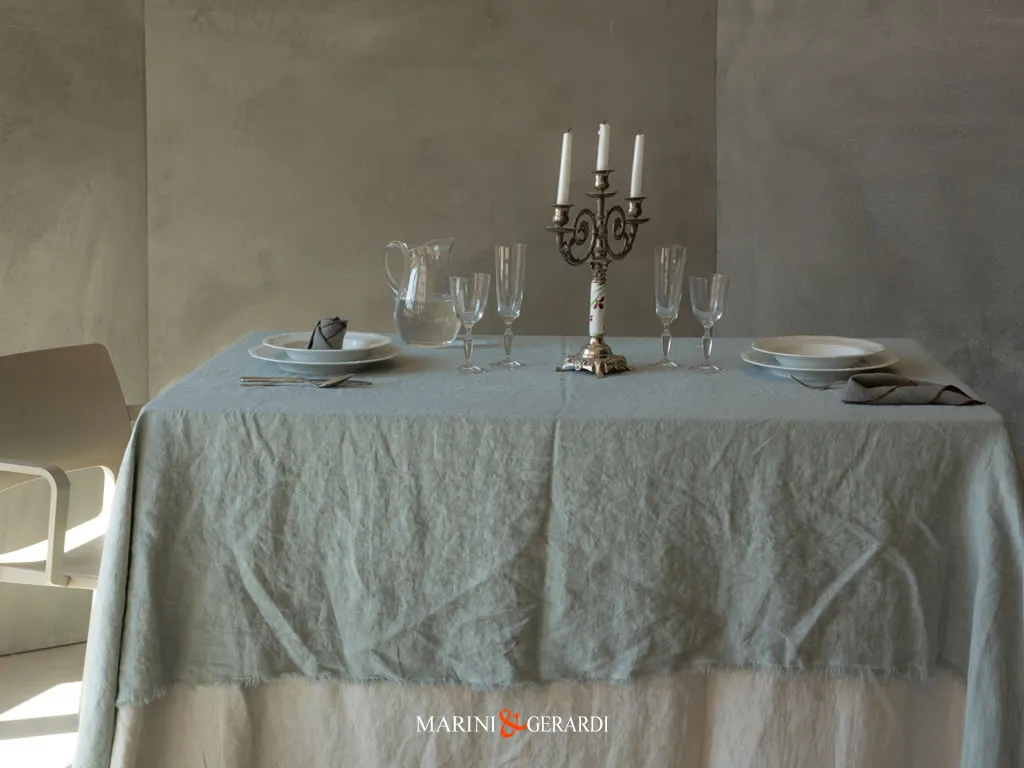 copritavolo soggiorno con tessuto fresco in lino delave froisse copritavolo soggiorno con tessuto fresco in lino delave froisse