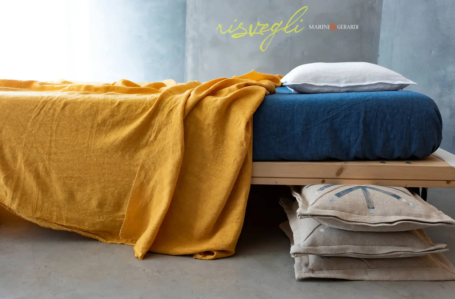 lenzuola in lino mix and match contaminazioni e contrasti colore RISVEGLI lenzuola in lino mix and match contaminazioni e contrasti colore